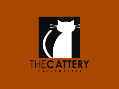 The Cattery Cat Shelter Logo