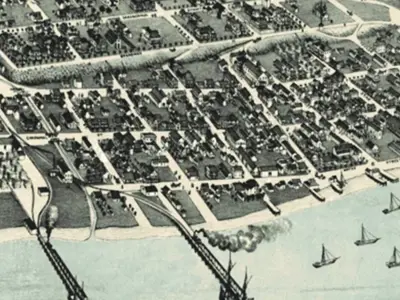 Historic Corpus Christi Map