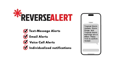 Reverse Alert: Text Messages, Email Alerts, Voice Call Alerts, and Individual Notifications