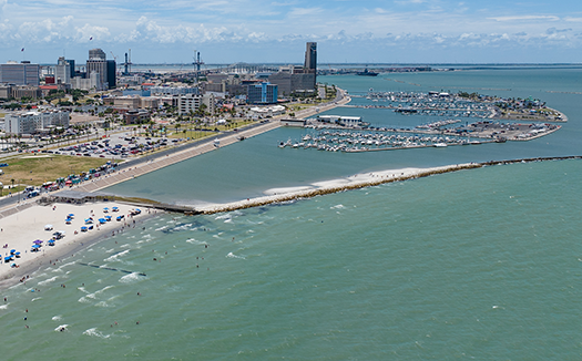 Drone View of Marina