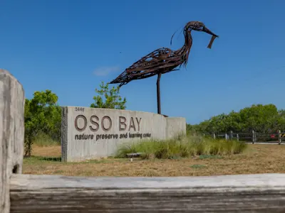 Oso Bay Wetlands Preserve and Learning Center Entrance