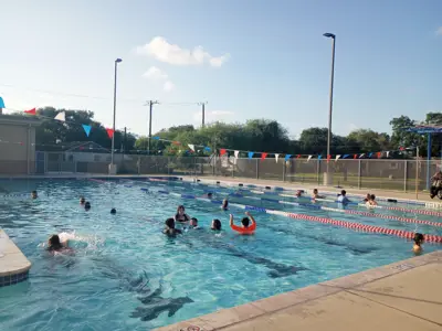 Collier Pool Swim Lanes