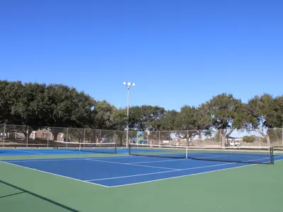 Pickleball court at Parker Park