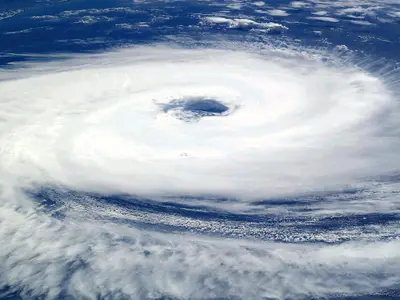 Hurricane Satellite View